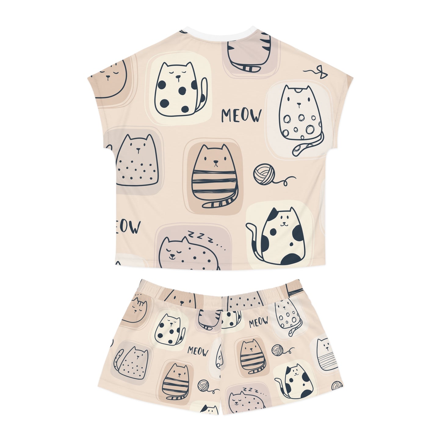 Conjunto de pijama corto DAZ para mujer
