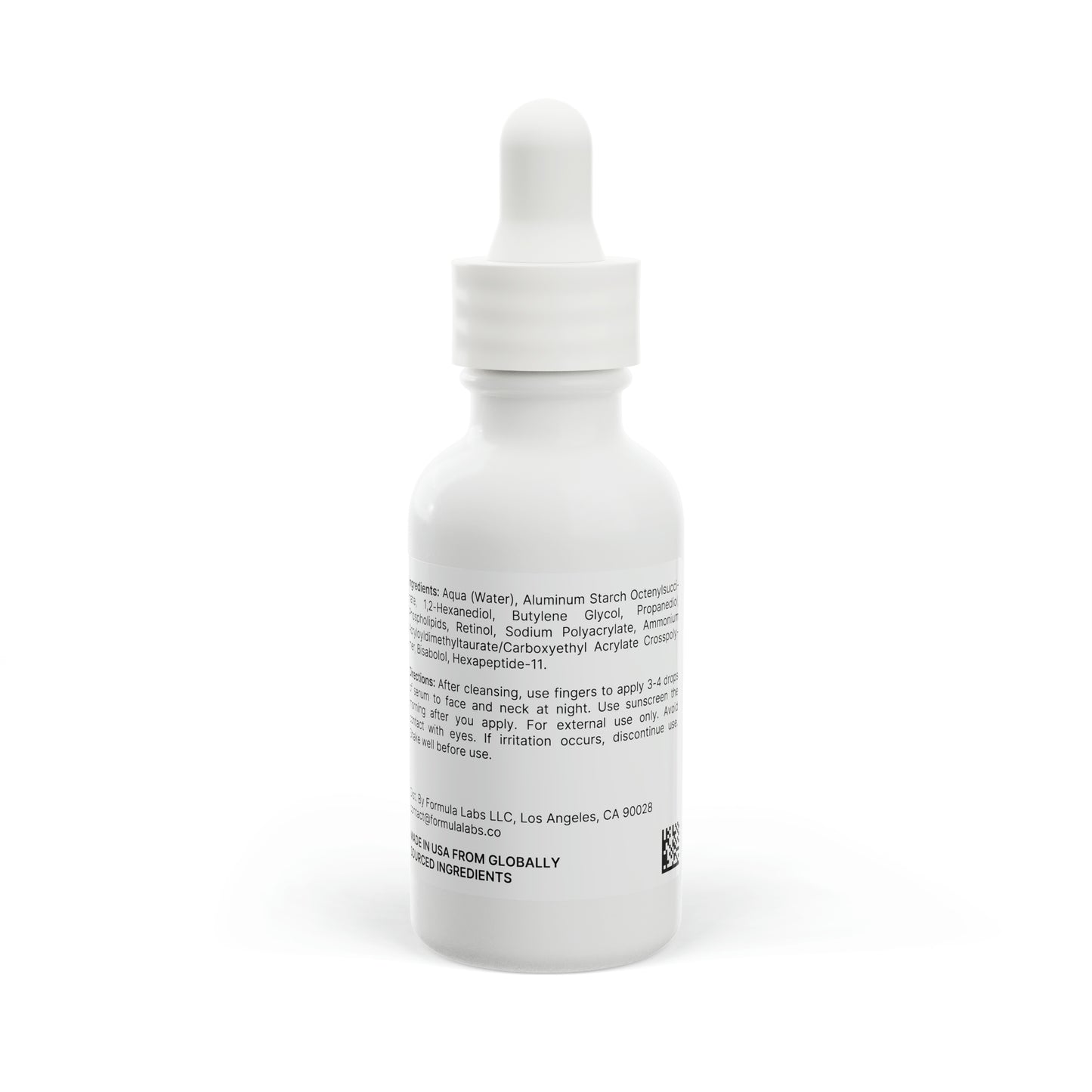 Suero facial con retinol y péptidos DAZ, 1 oz