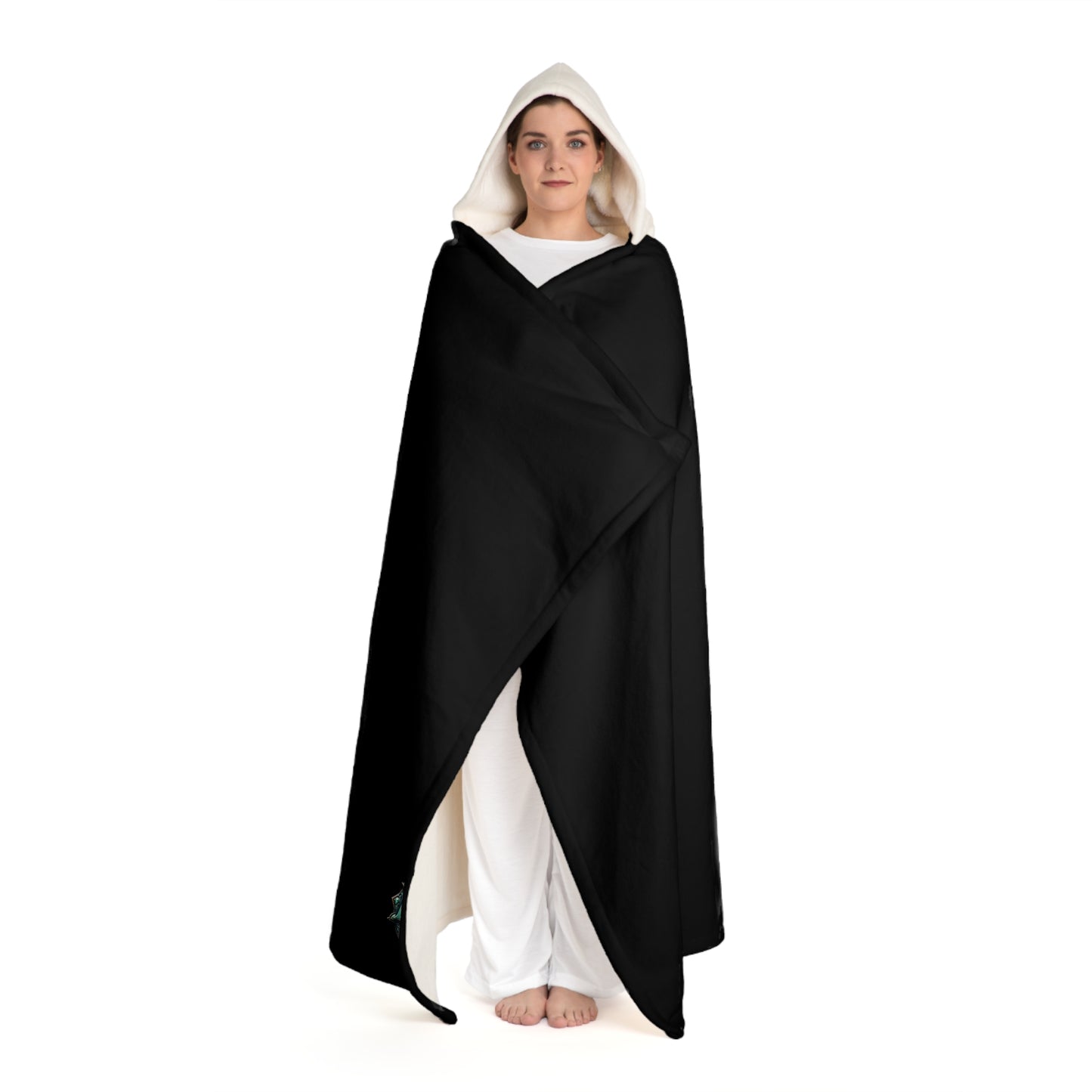 Manta polar Sherpa DAZ con capucha