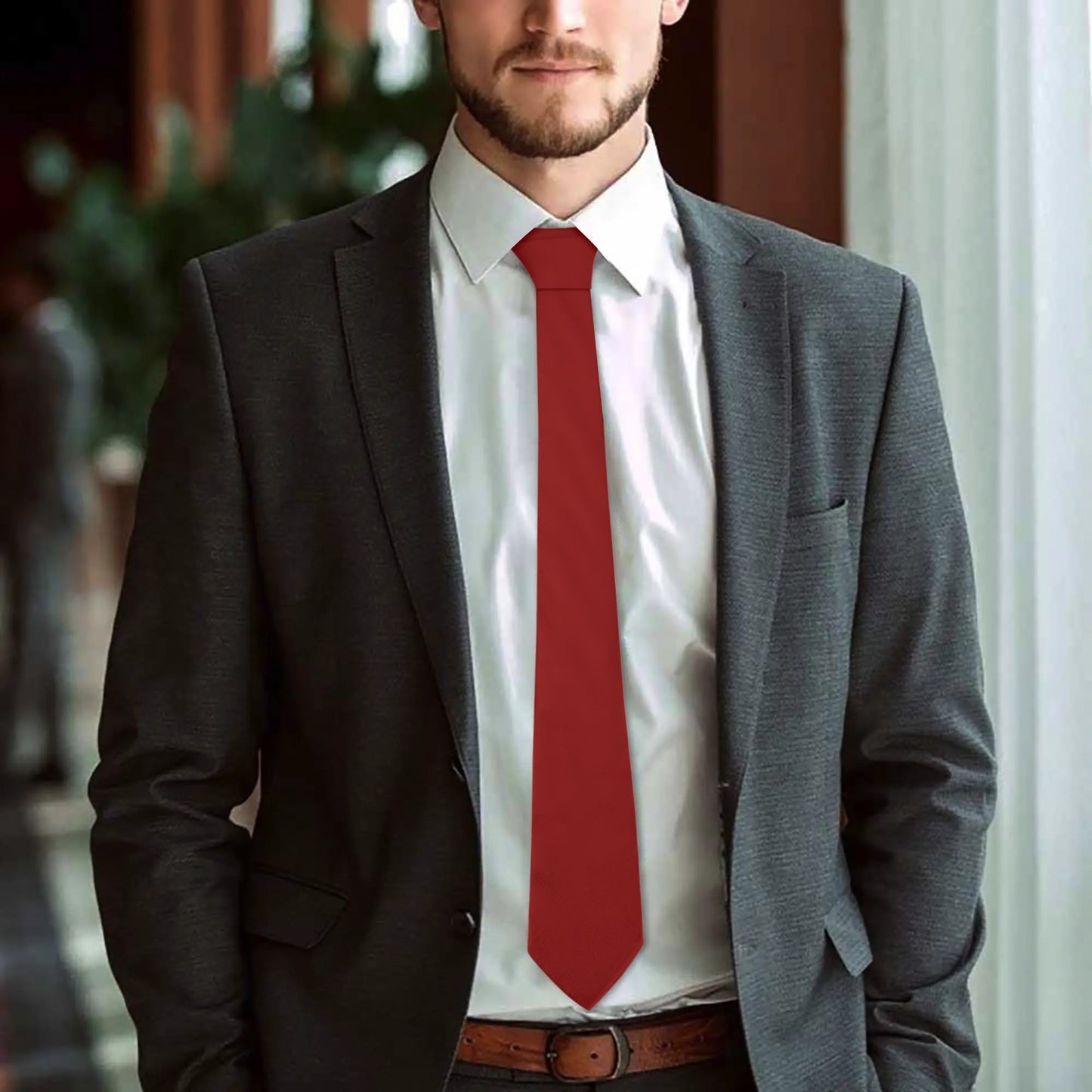 Corbata tipo bandana DAZ con estampado integral