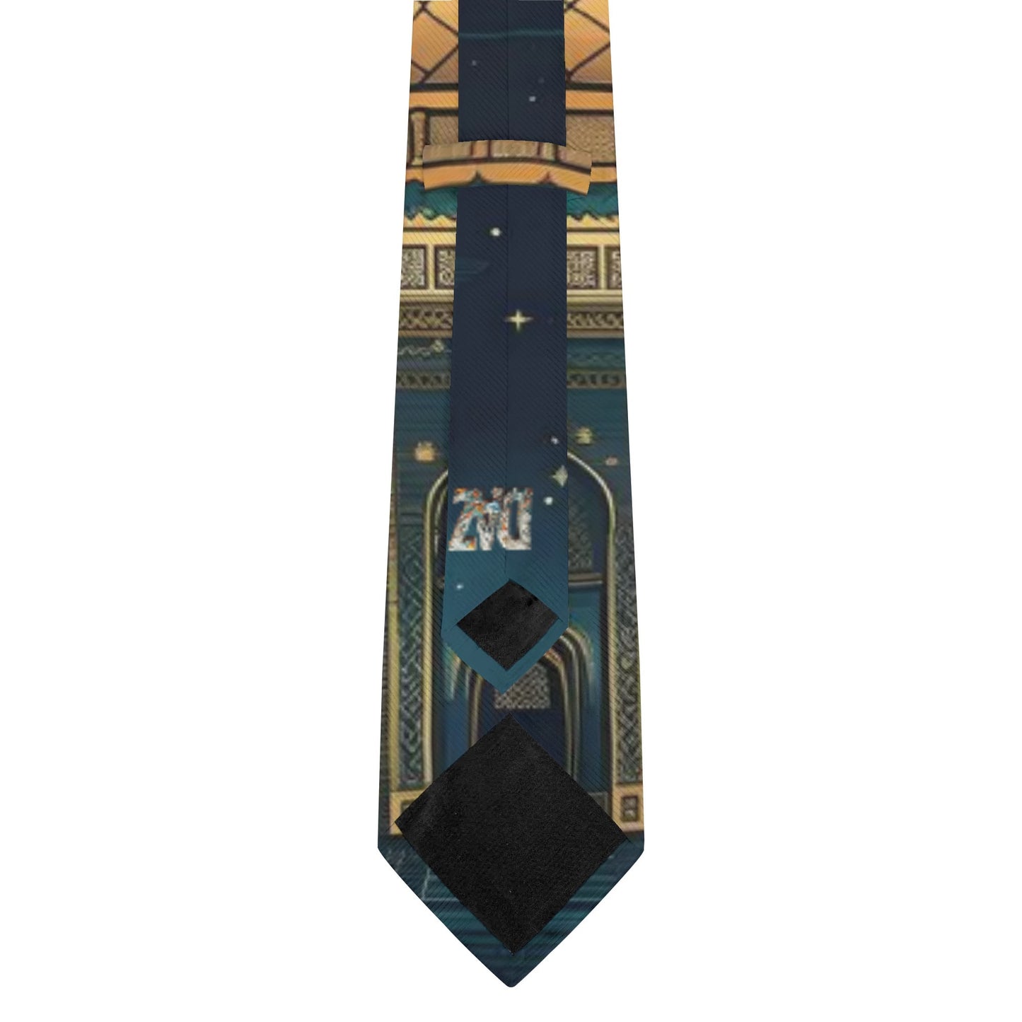 Corbata tipo bandana DAZ con estampado integral