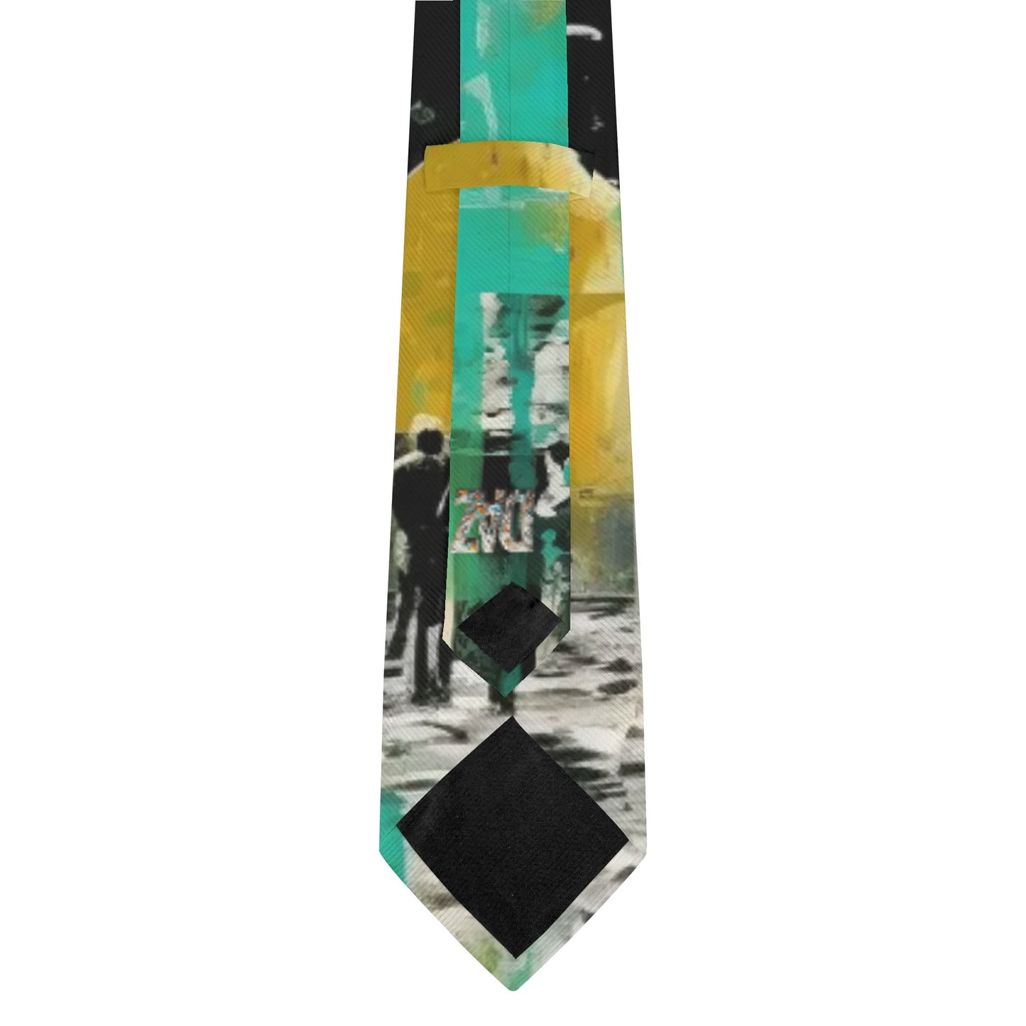 Corbata tipo bandana DAZ con estampado integral