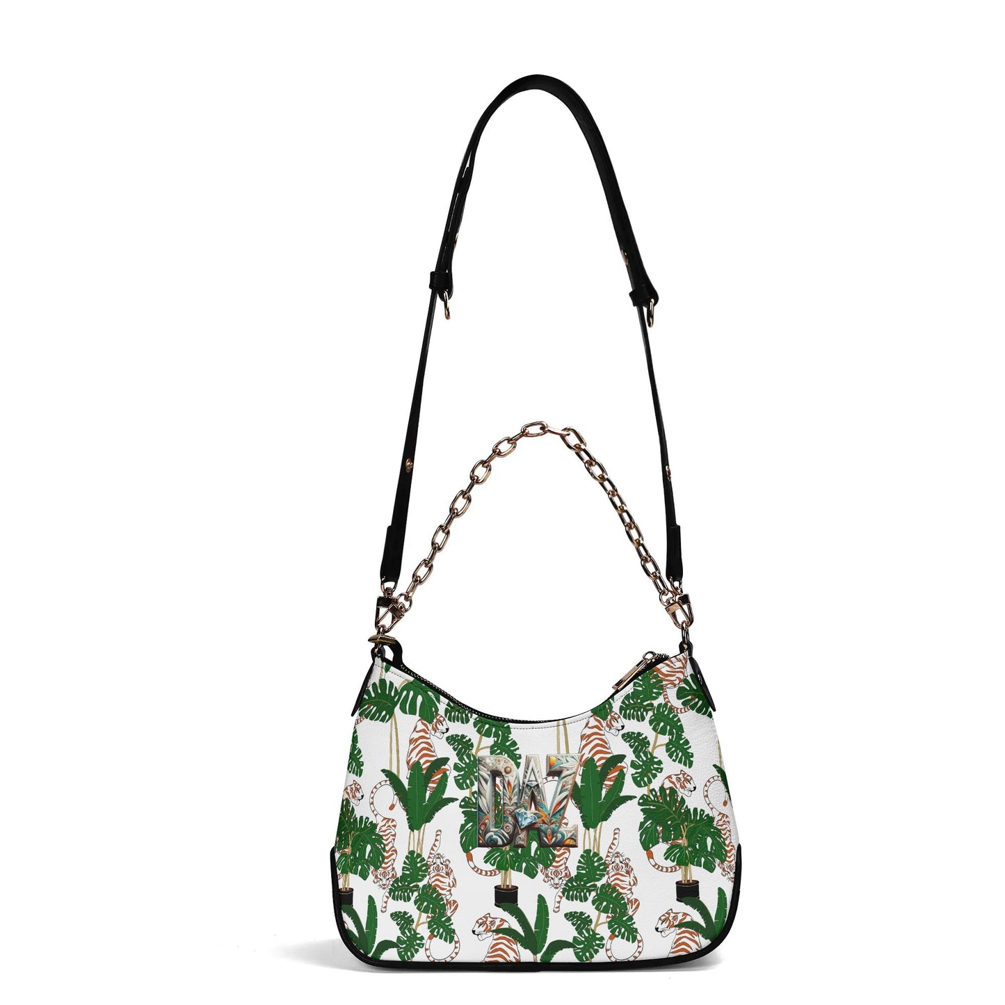 Bolso de hombro DAZ Luxury para mujer con decoración de cadena