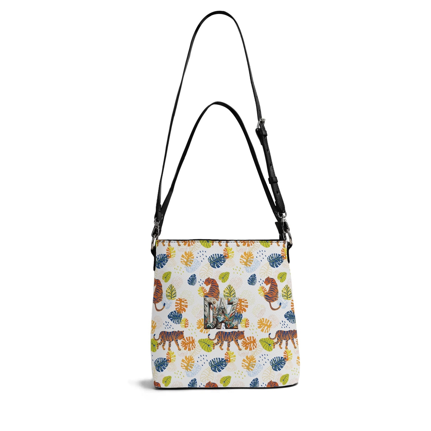 Bolso bandolera DAZ Luxury tipo cubo de PU para mujer