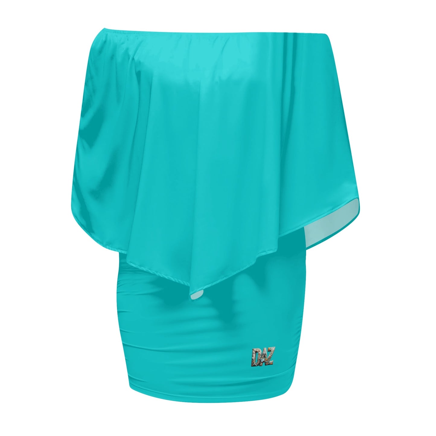 Vestido DAZ Luxury cruzado con hombros descubiertos para mujer