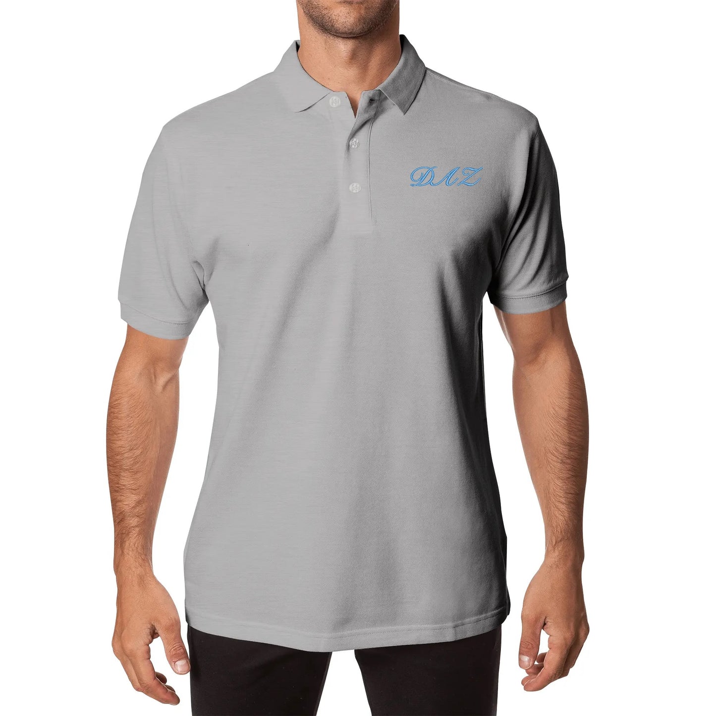 Polo DAZ de algodón unisex bordado