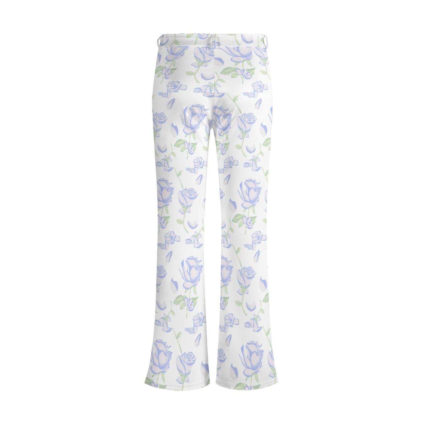 Pantalones acampanados elegantes DAZ Premium con estampado para mujer