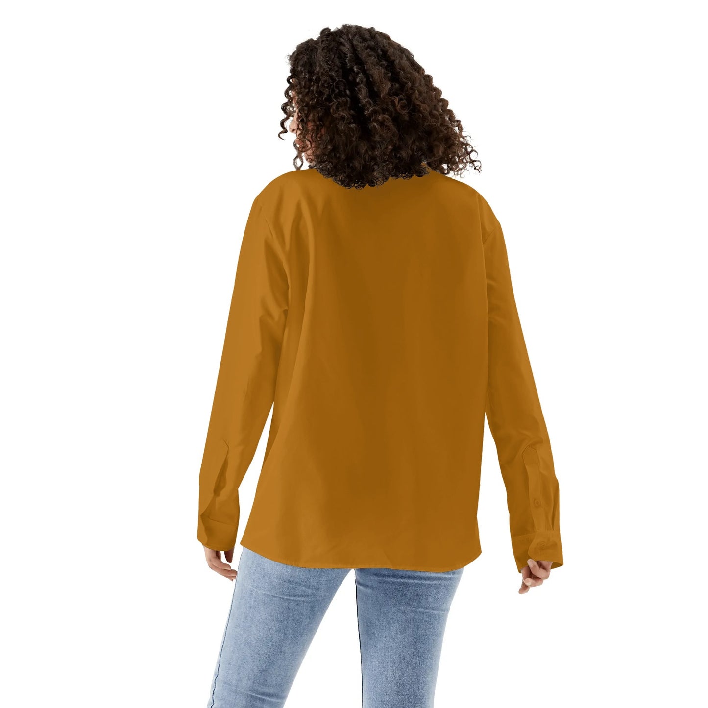 DAZ Luxury Women's Casual Long Sleeve Button Down Shirt