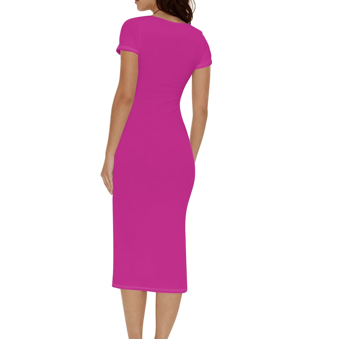 Vestido DAZ de manga corta para mujer
