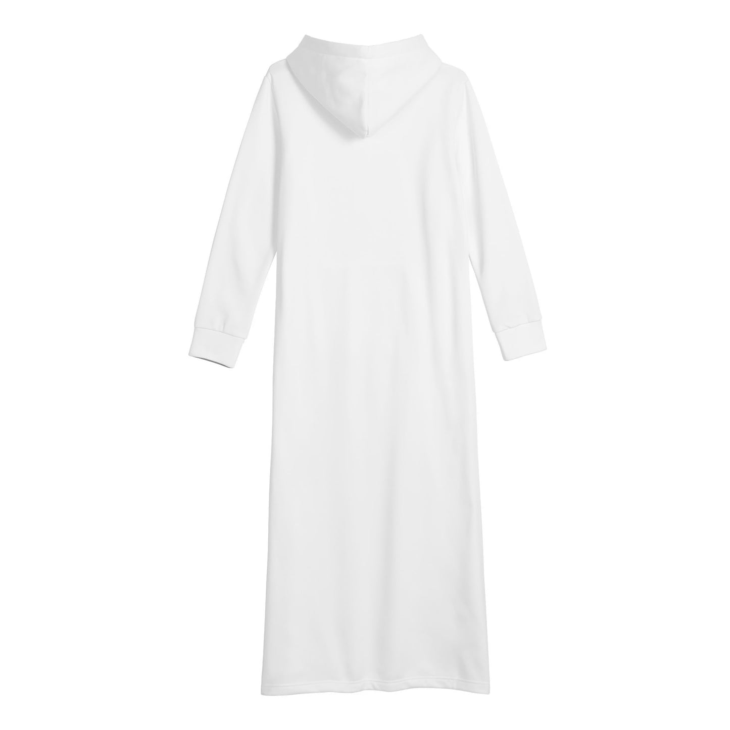 Vestido DAZ con capucha largo, informal y ligero para mujer