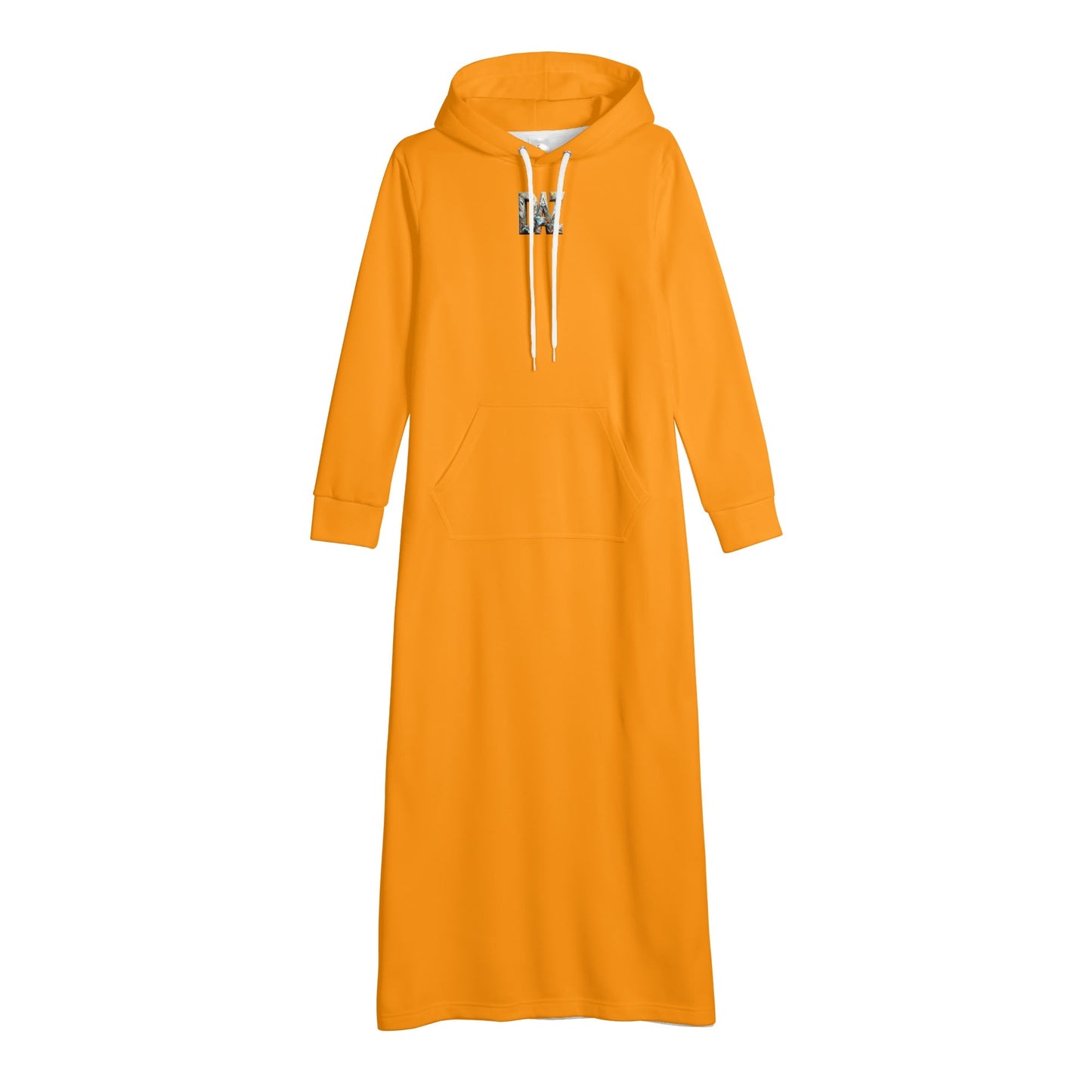 Vestido DAZ con capucha largo, informal y ligero para mujer