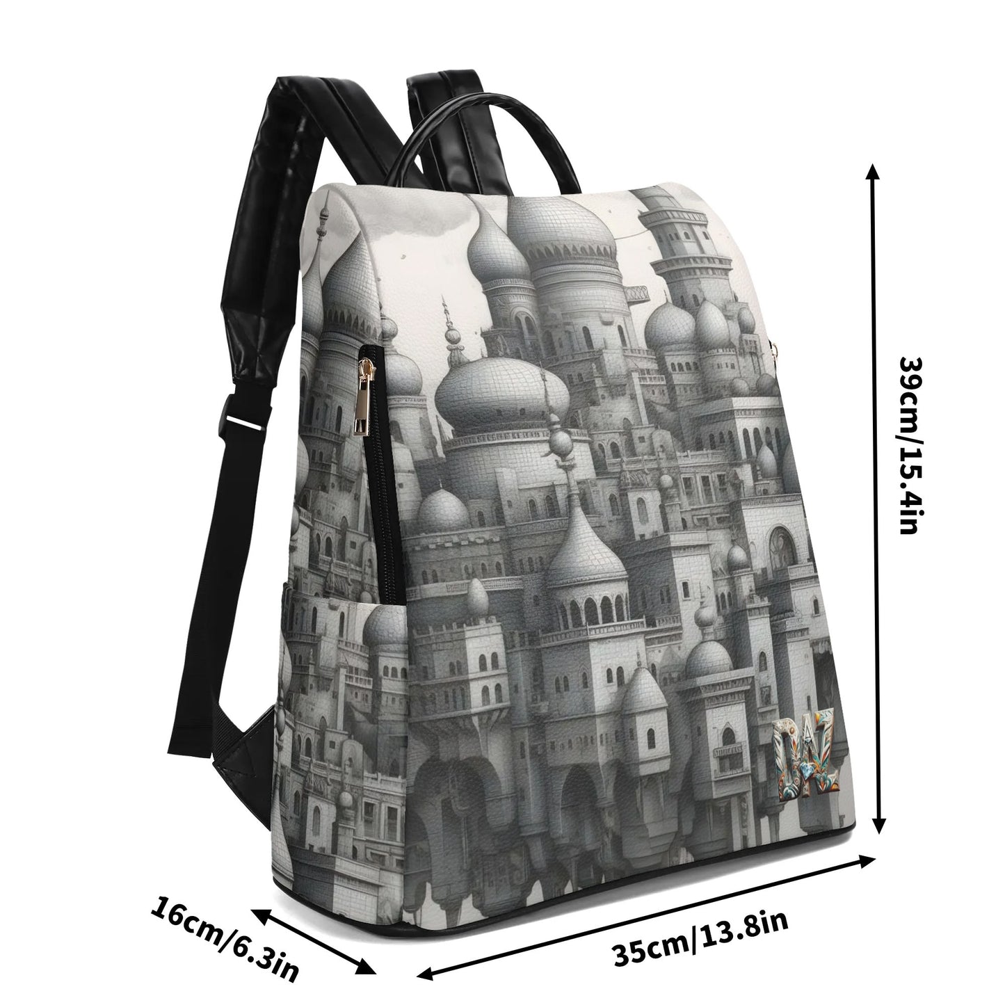 Mochila DAZ Art de PU para viajes