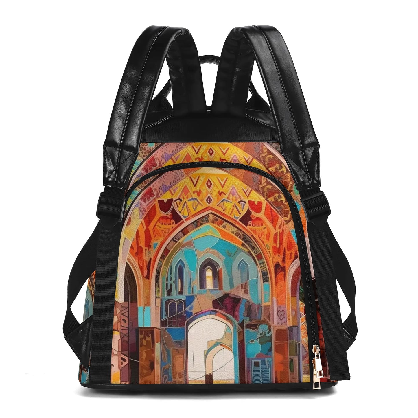 Mochila DAZ Art de PU para viajes