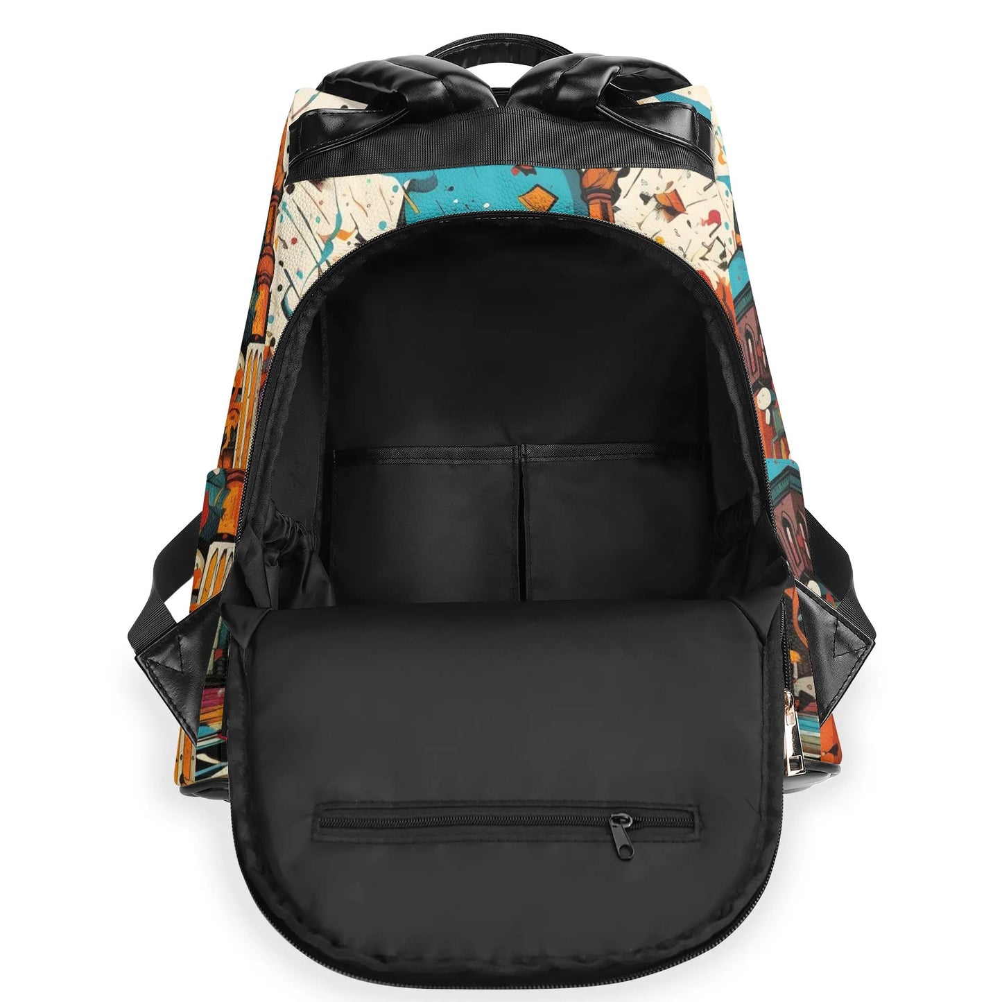 Mochila DAZ Art de PU para viajes