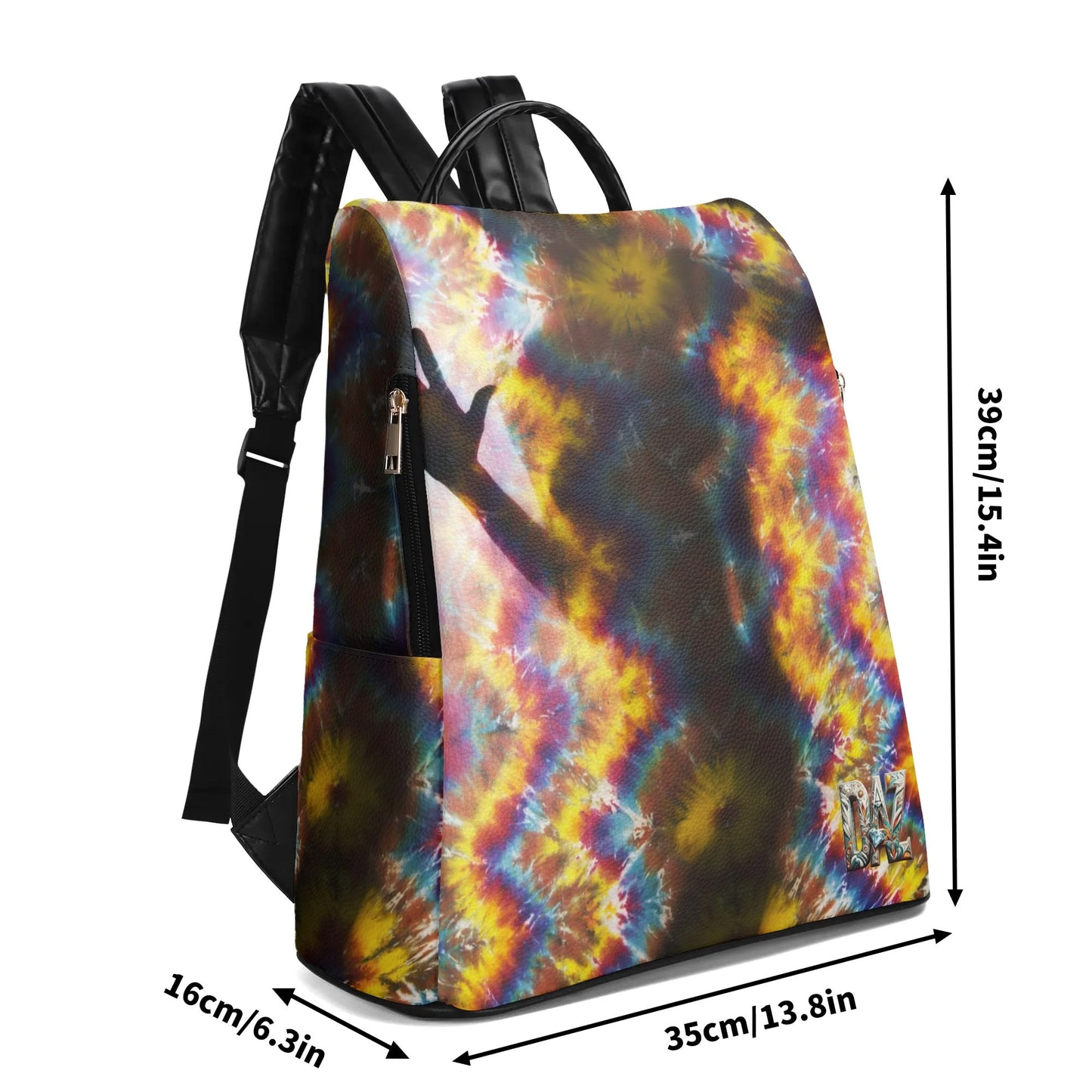 Mochila DAZ Art de PU para viajes
