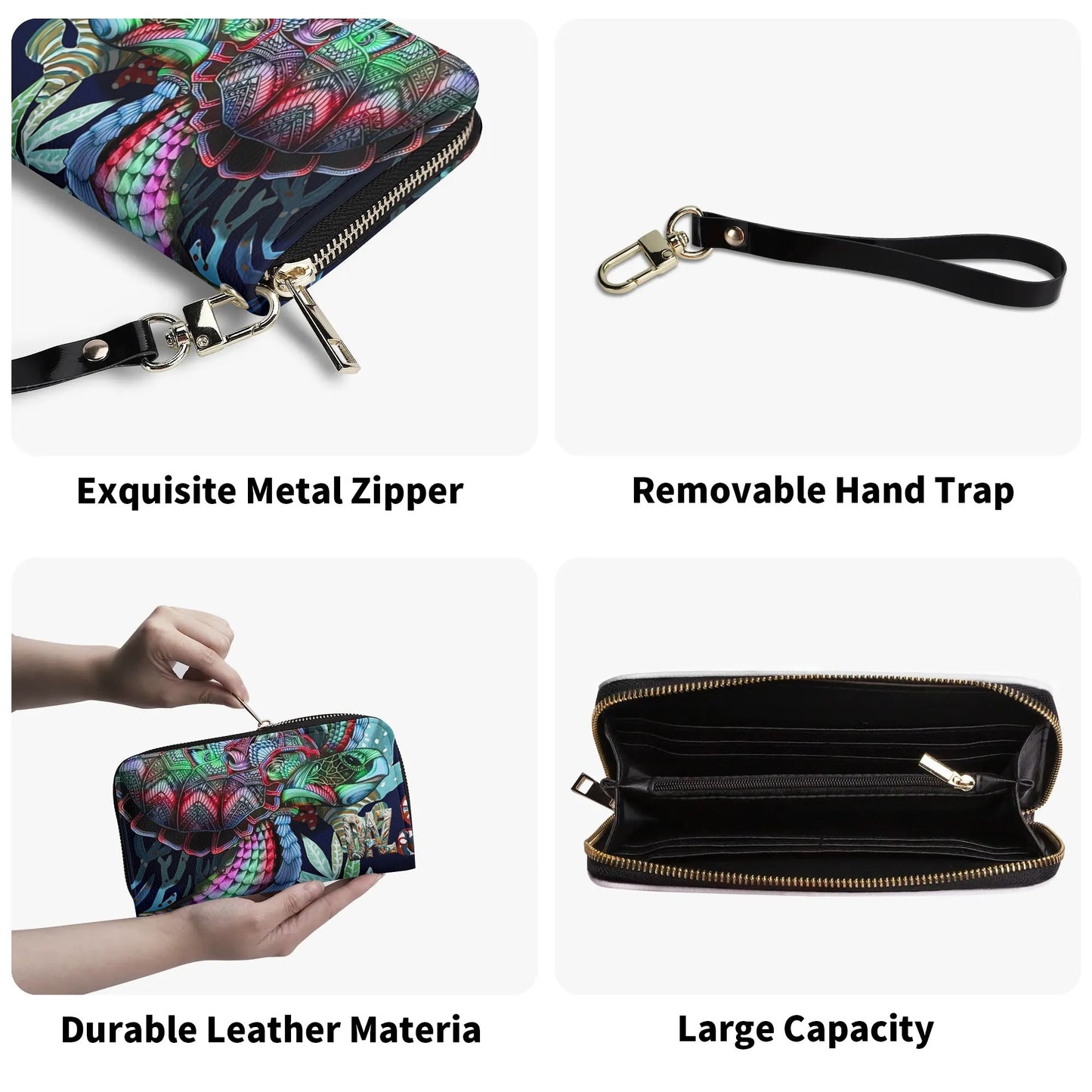 Cartera de piel sintética 2.0 DAZ Luxury