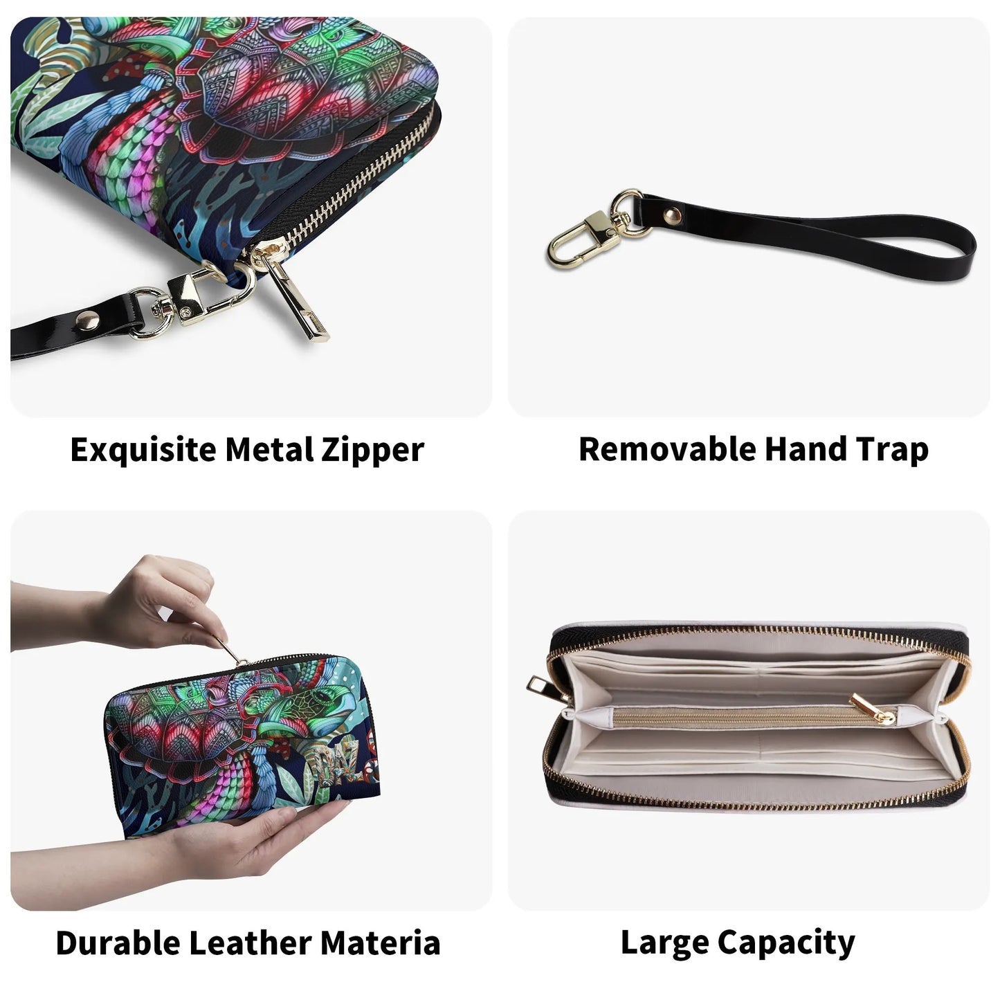 Cartera de piel sintética 2.0 DAZ Luxury