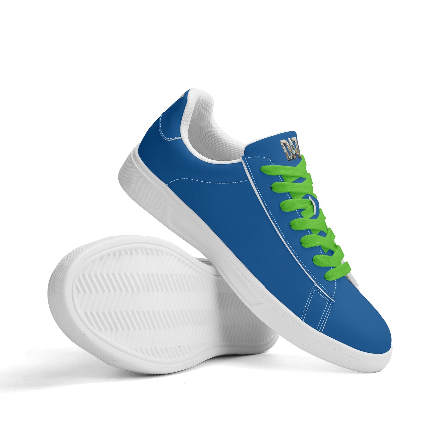 Zapatos de skate DAZ Premium de cuero de caña baja, ligeros para adultos
