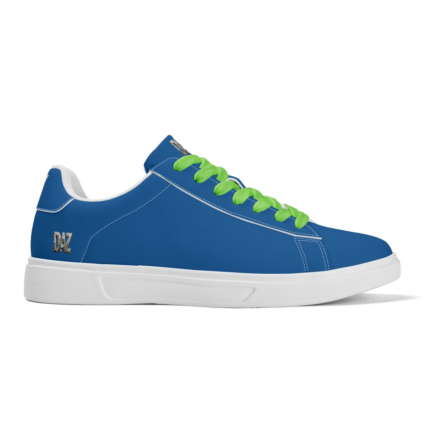 Zapatos de skate DAZ Premium de cuero de caña baja, ligeros para adultos