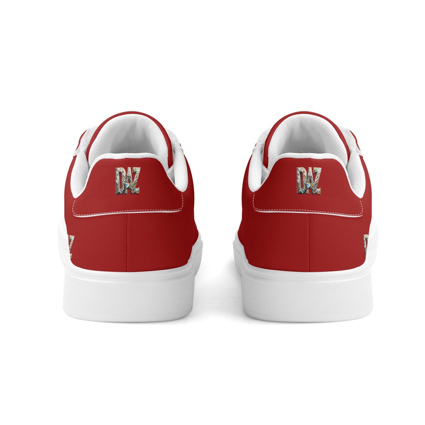 Zapatos de skate DAZ Premium de cuero de caña baja, ligeros para adultos