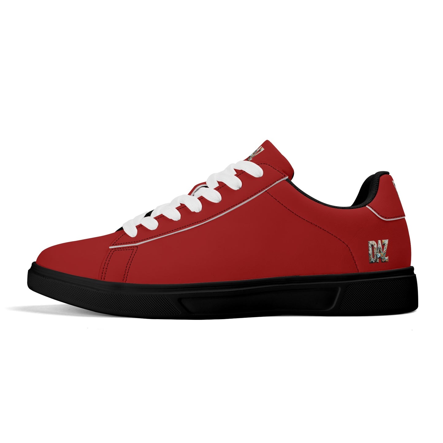 Zapatos de skate DAZ Premium de cuero de caña baja, ligeros para adultos