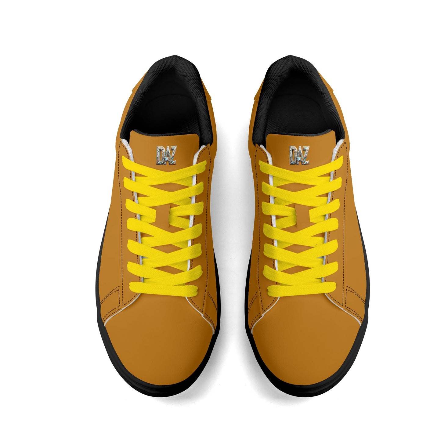 Zapatos de skate DAZ Premium de cuero de caña baja, ligeros para adultos