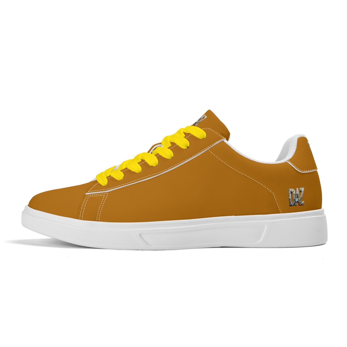 Zapatos de skate DAZ Premium de cuero de caña baja, ligeros para adultos