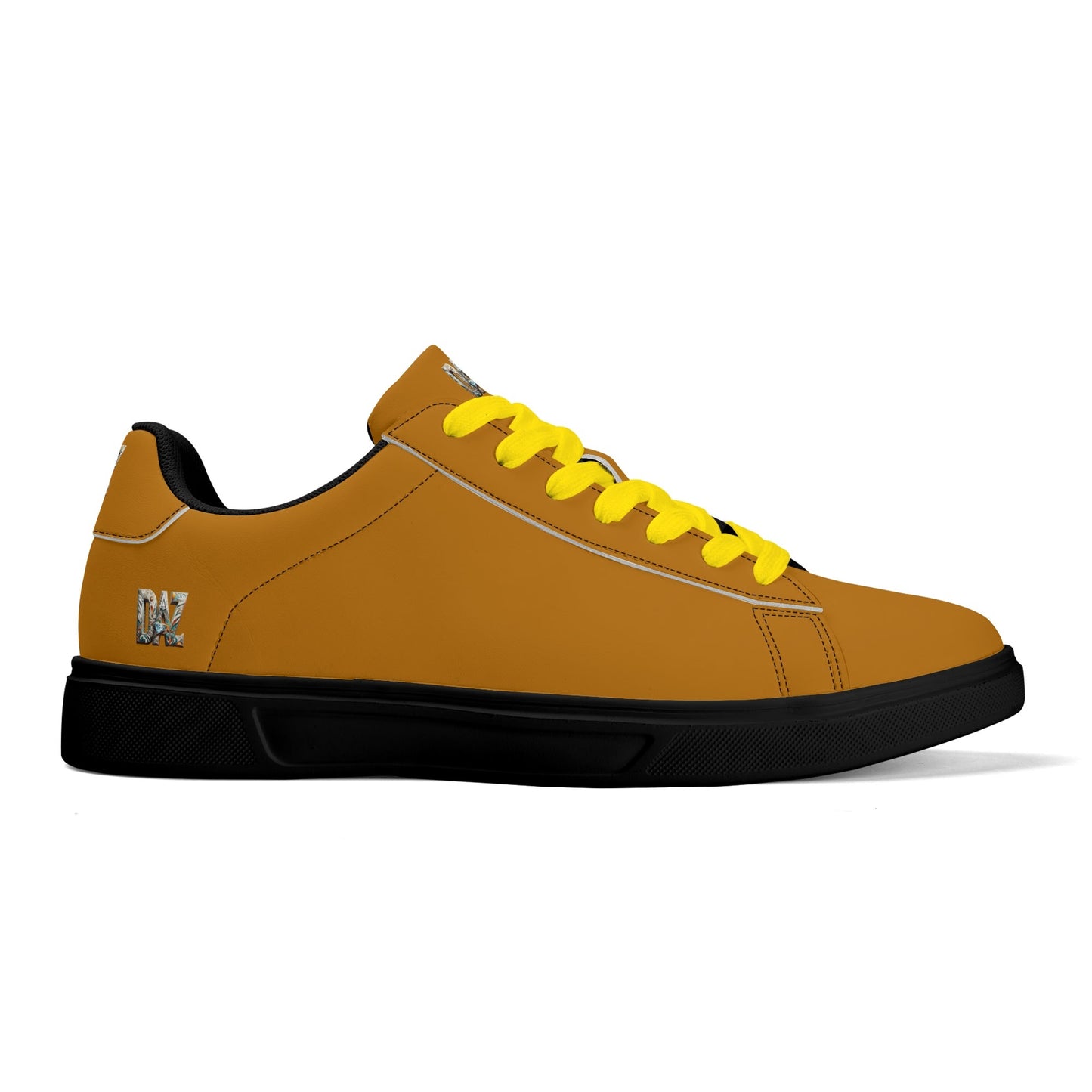 Zapatos de skate DAZ Premium de cuero de caña baja, ligeros para adultos
