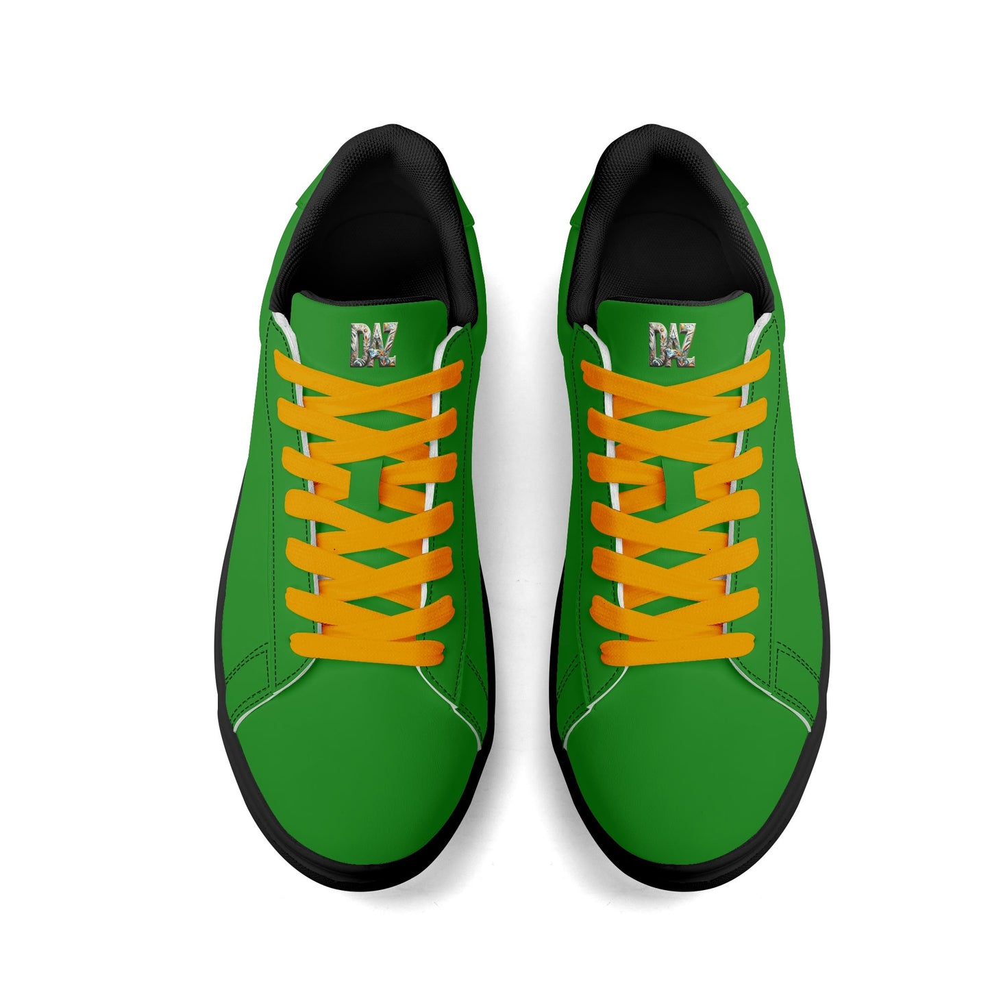Zapatos de skate DAZ Premium de cuero de caña baja, ligeros para adultos