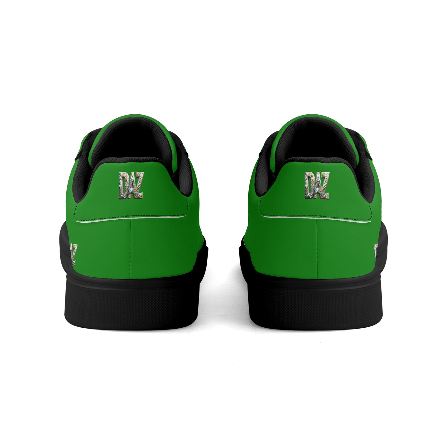 Zapatos de skate DAZ Premium de cuero de caña baja, ligeros para adultos
