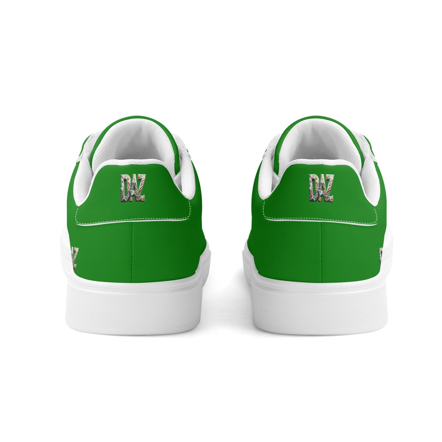 Zapatos de skate DAZ Premium de cuero de caña baja, ligeros para adultos