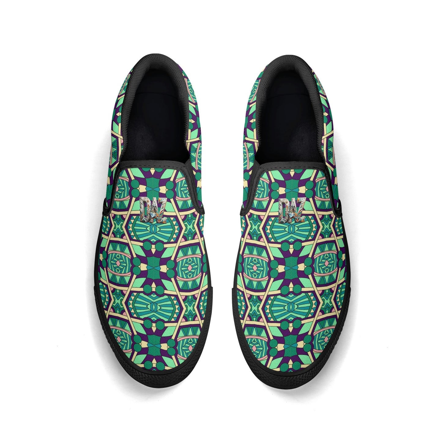 Zapatos DAZ Premium de goma sin cordones para hombre