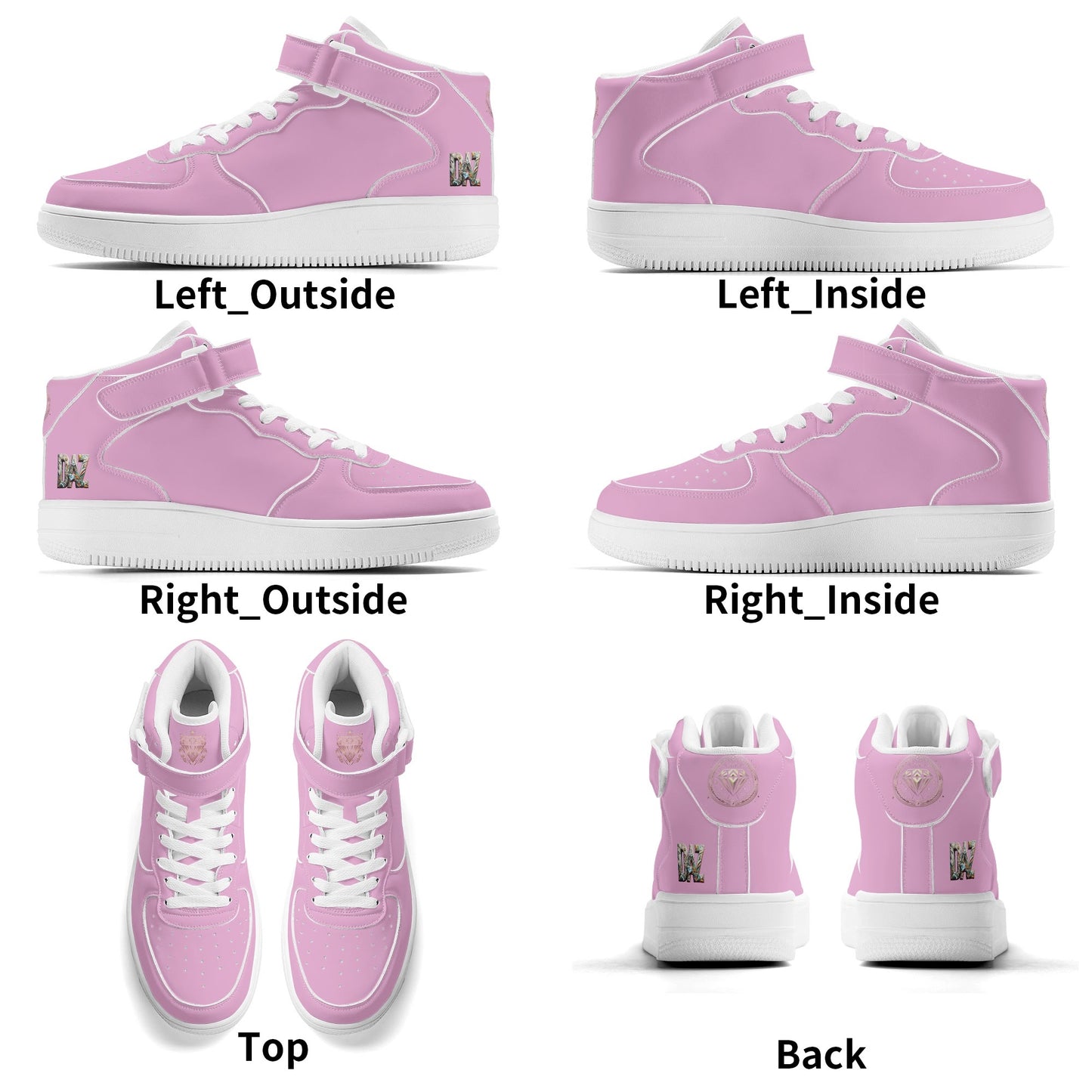Zapatillas altas DAZ Premium de piel para mujer