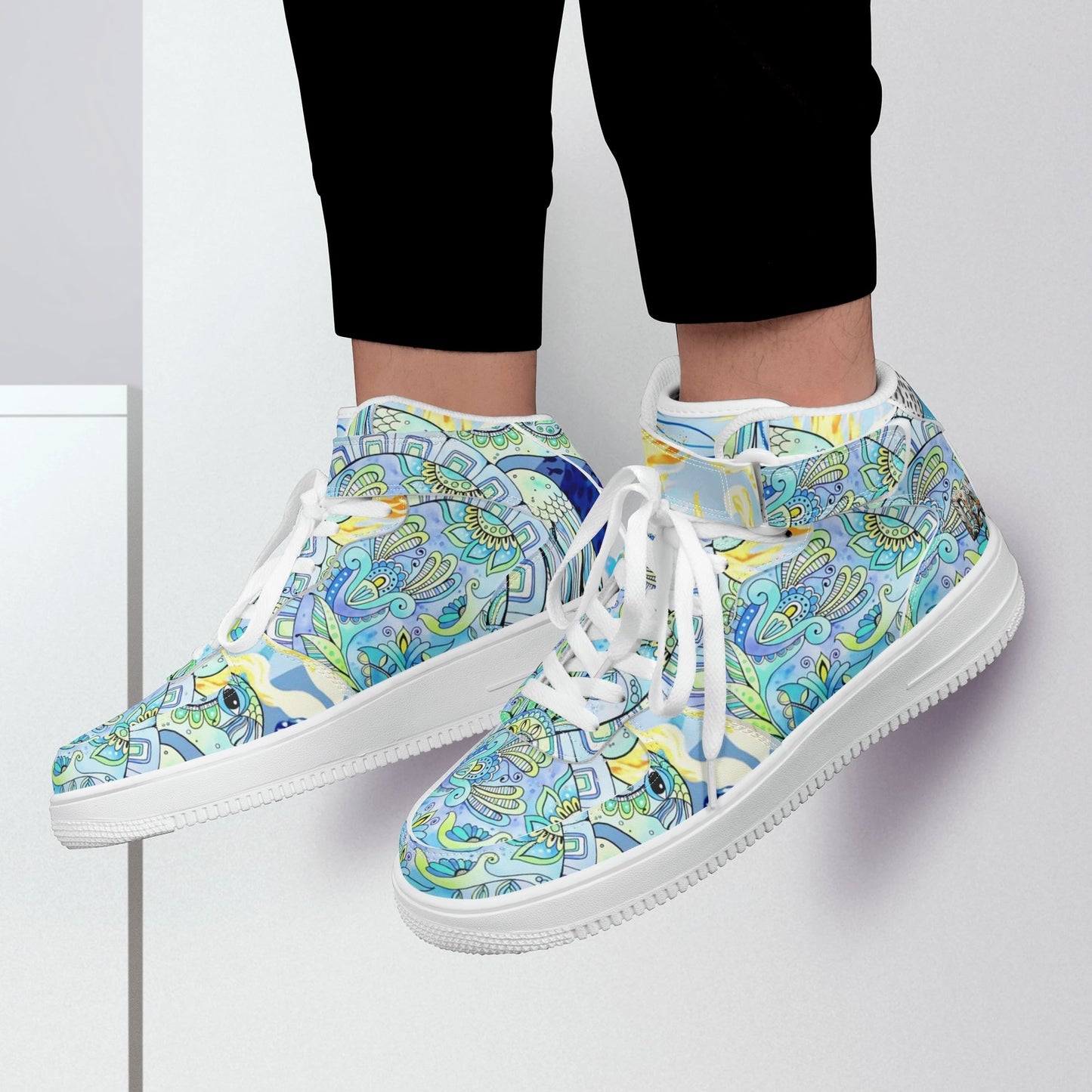 Zapatillas altas DAZ Premium de piel para mujer