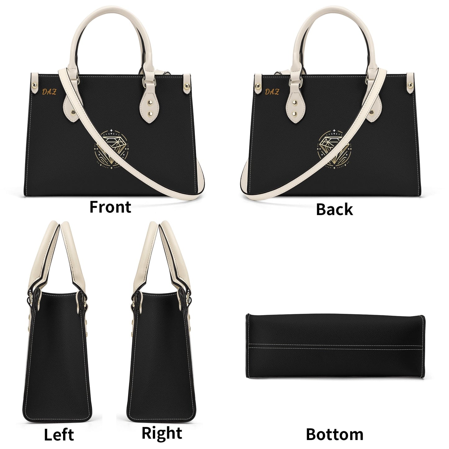 Bolso de mano DAZ Luxury con correa para el hombro