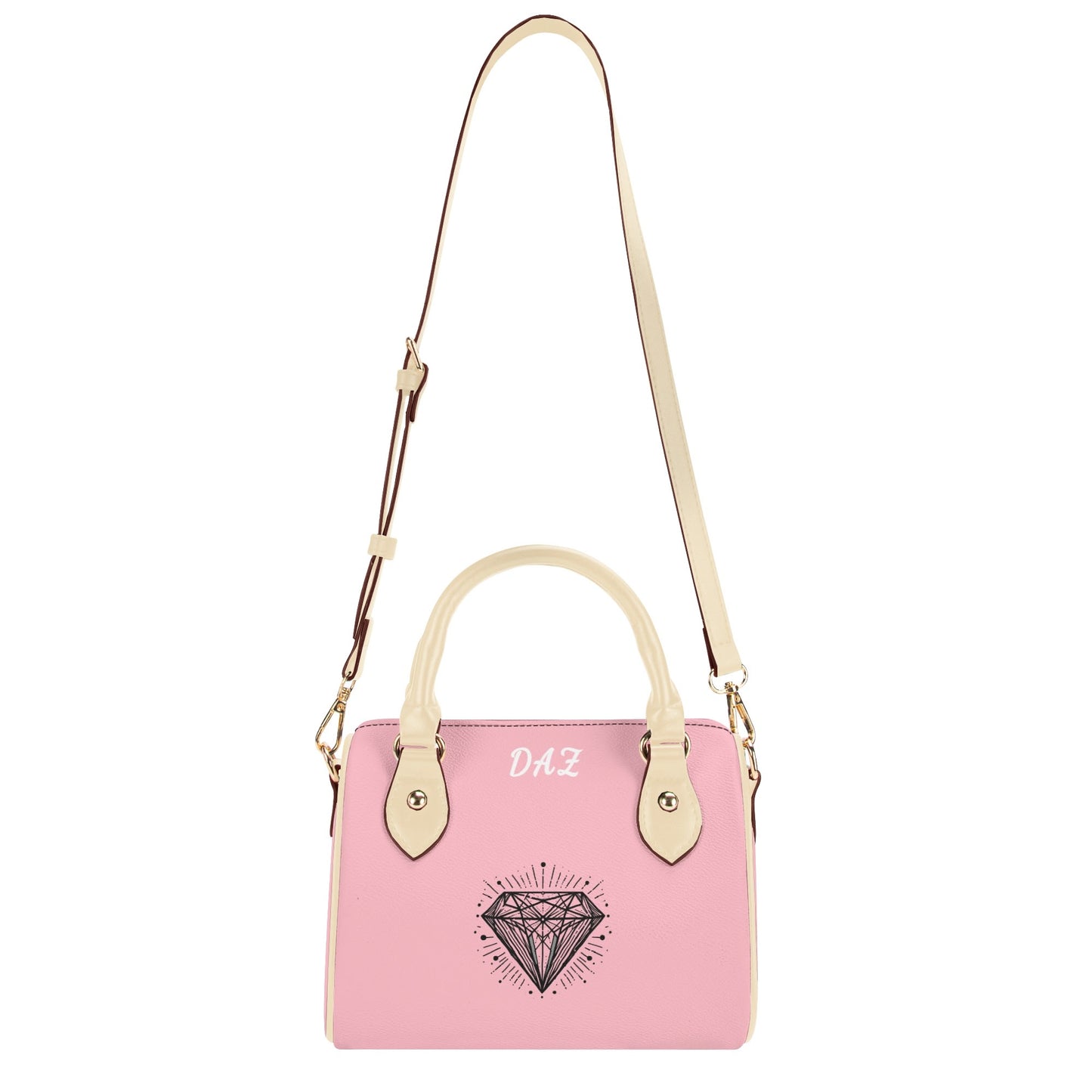 Bolso bandolera Boston pequeño de cuero DAZ Luxury