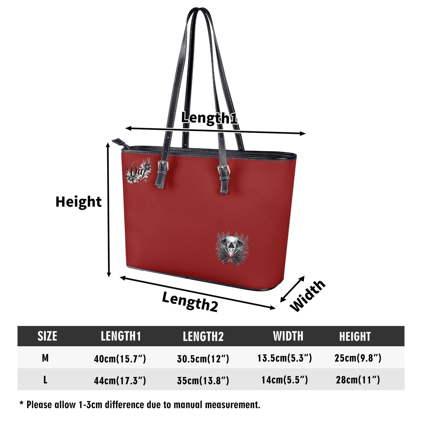 Bolso Tote de Cuero DAZ Luxury