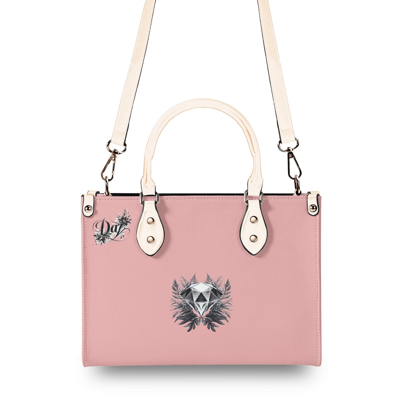 Bolso de mano de cuero sintético DAZ Luxury