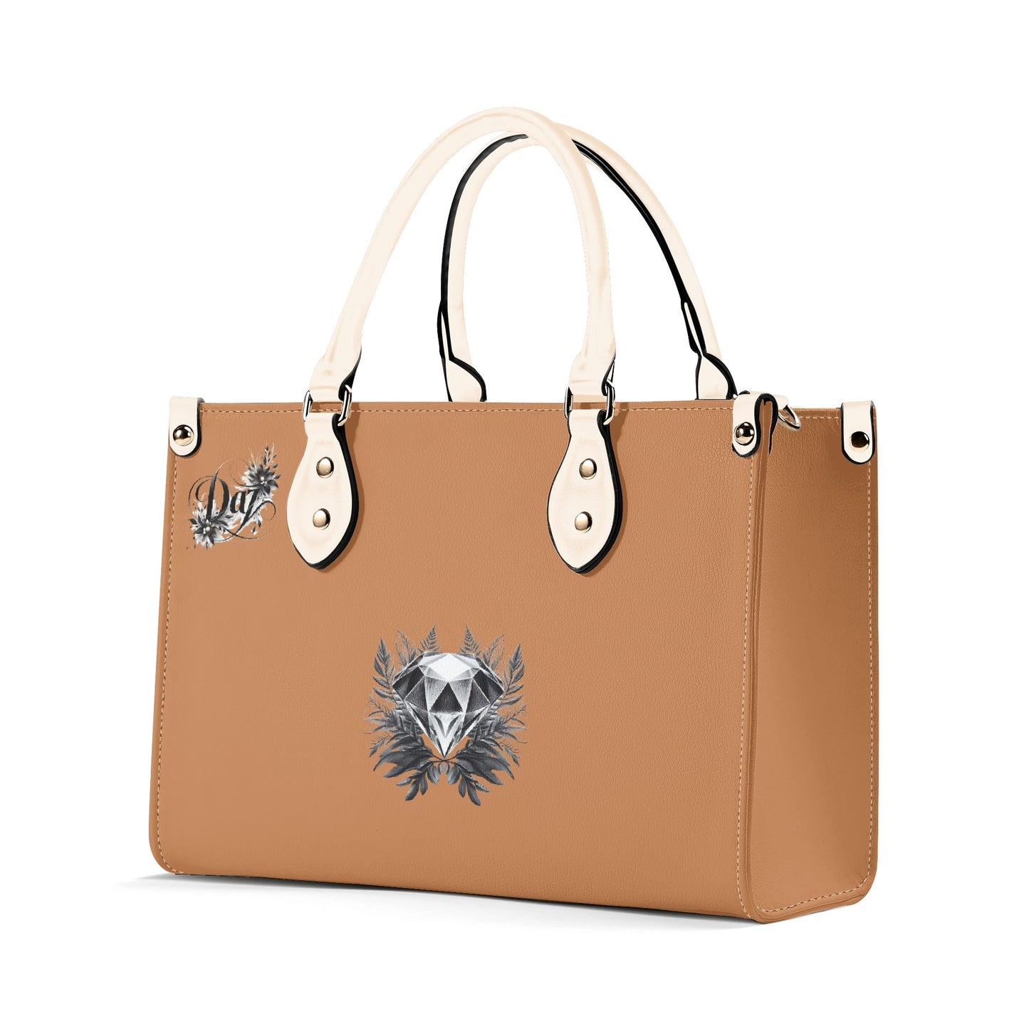 Bolso de mano de cuero sintético DAZ Luxury