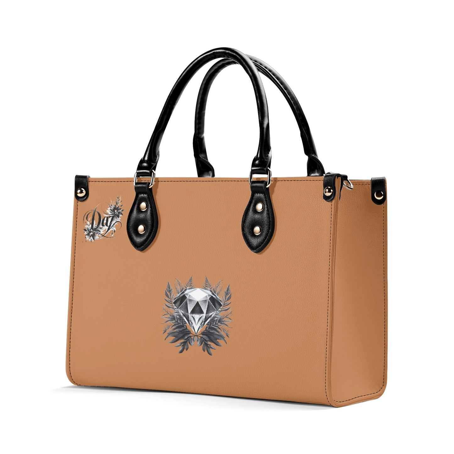 Bolso de mano de cuero sintético DAZ Luxury
