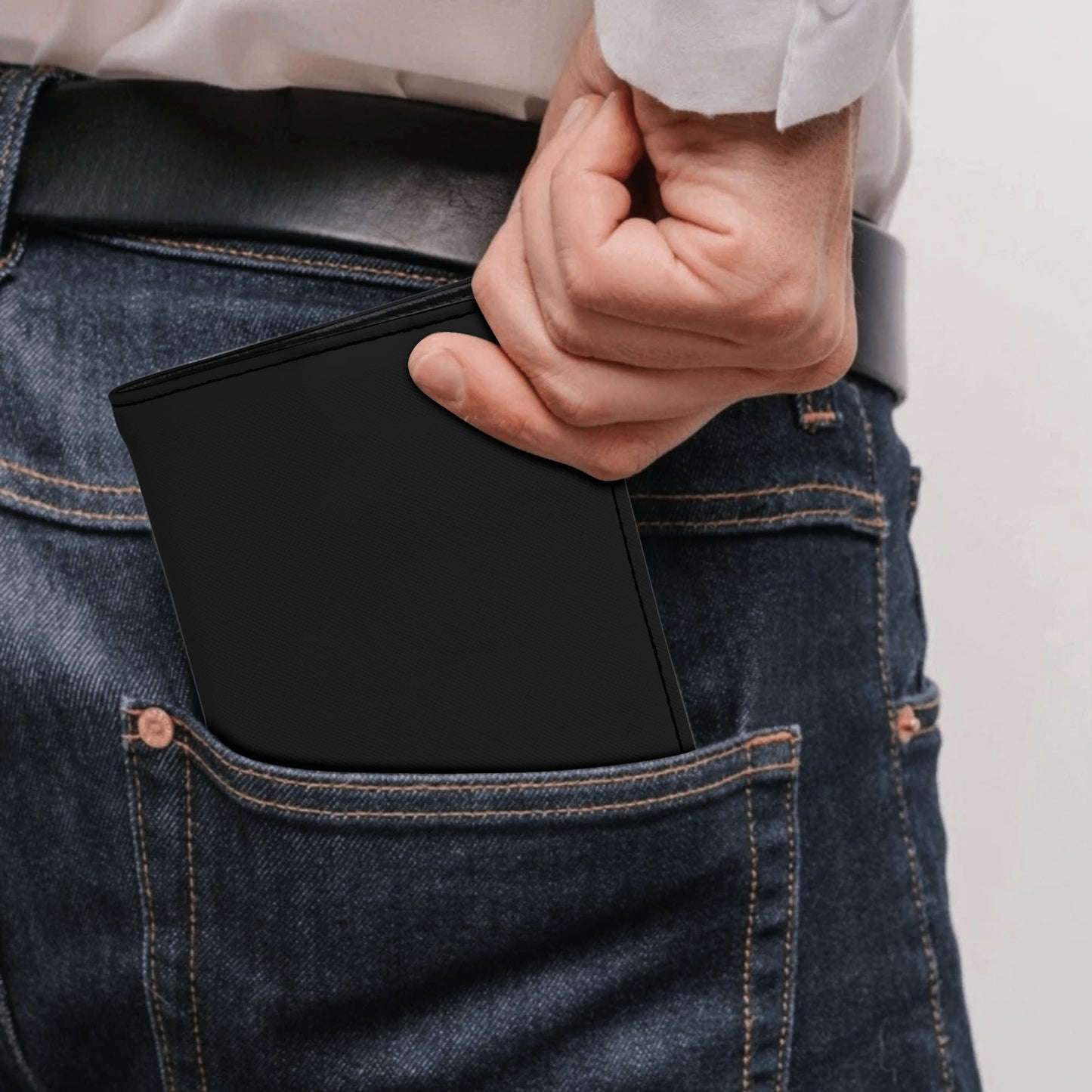 Estuche para pasaporte de cuero sintético con tarjetero DAZ Luxury