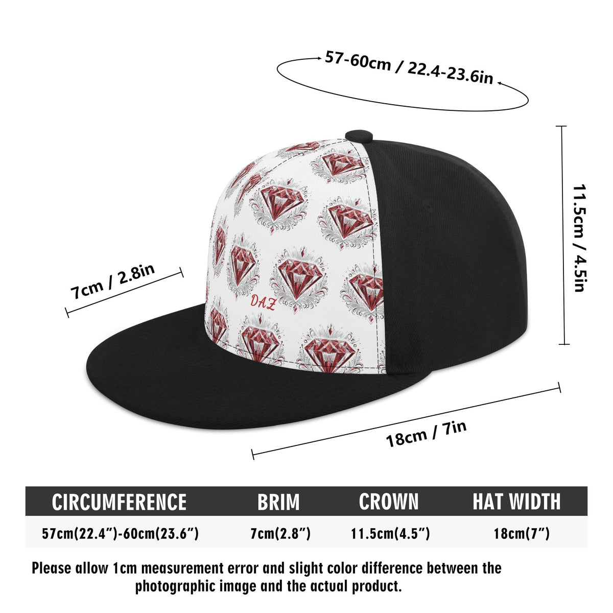 Gorra de hip-hop DAZ Luxury