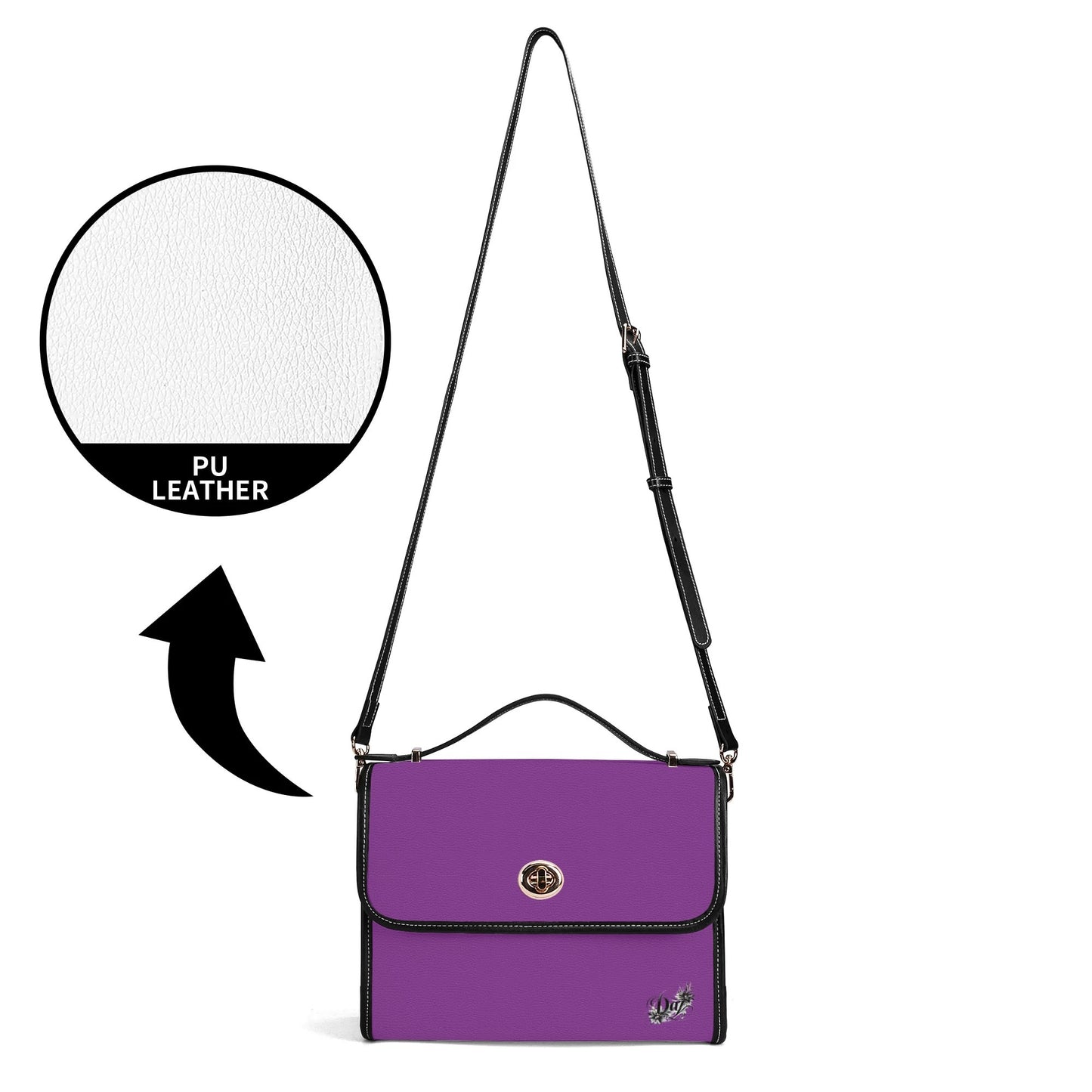 Bolso Satchel DAZ Luxury de Cuero