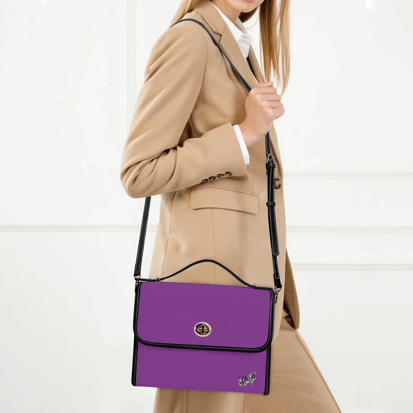 Bolso Satchel DAZ Luxury de Cuero