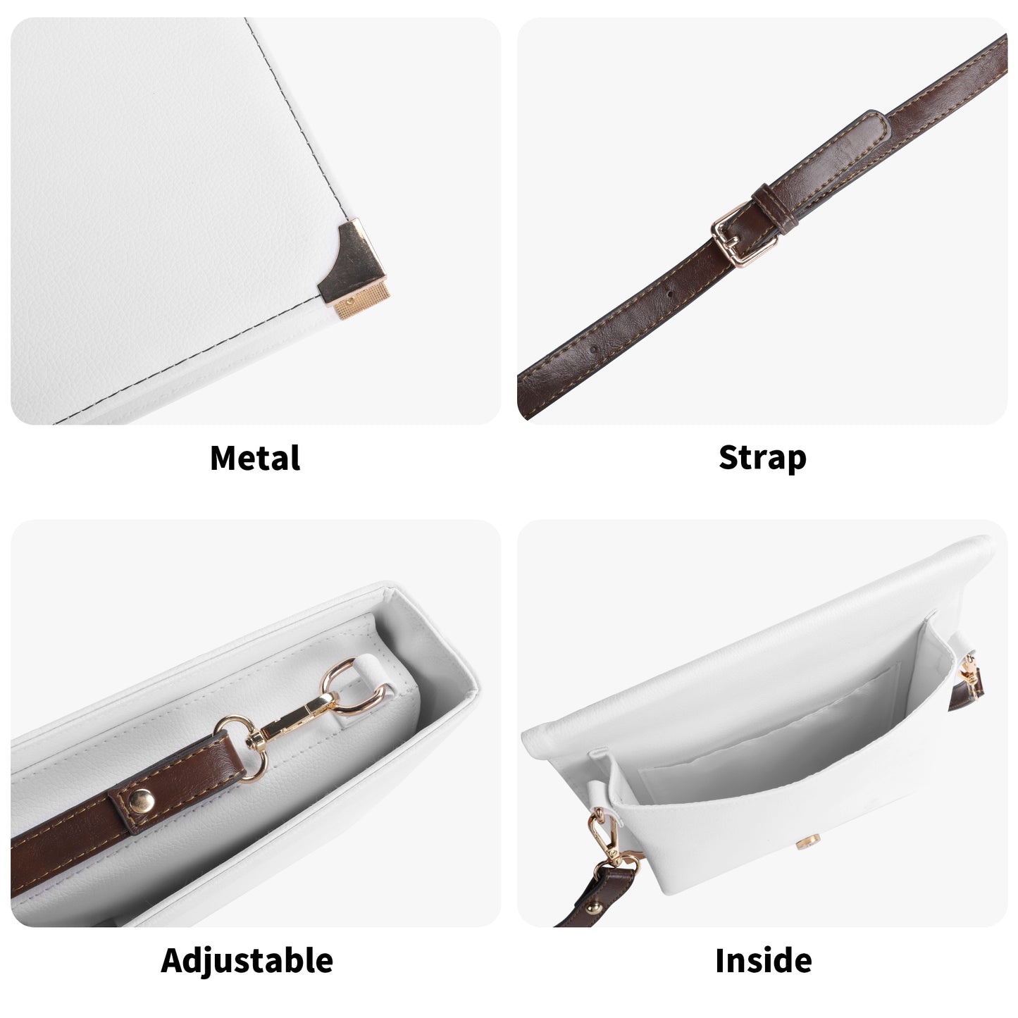 Bolso DAZ Luxury con forma de libro