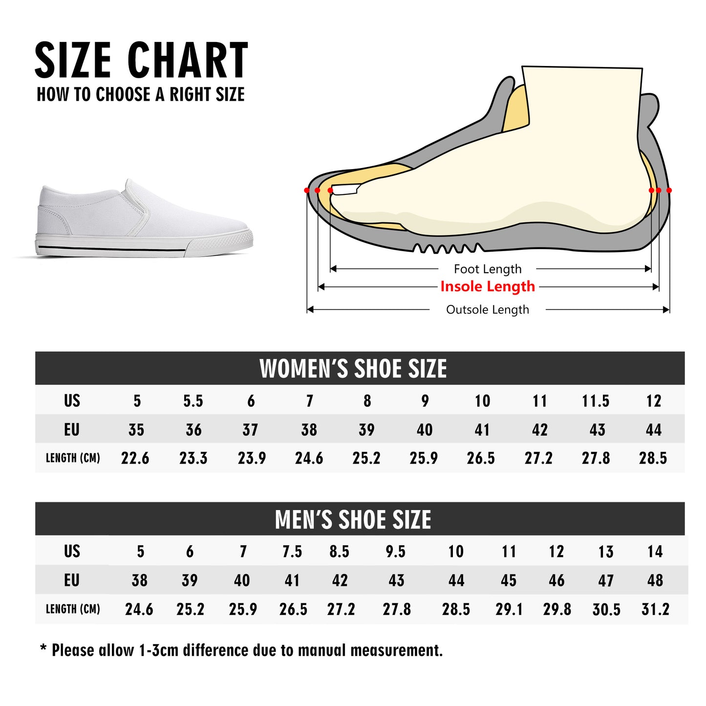 Zapatos DAZ Premium de goma sin cordones para hombre