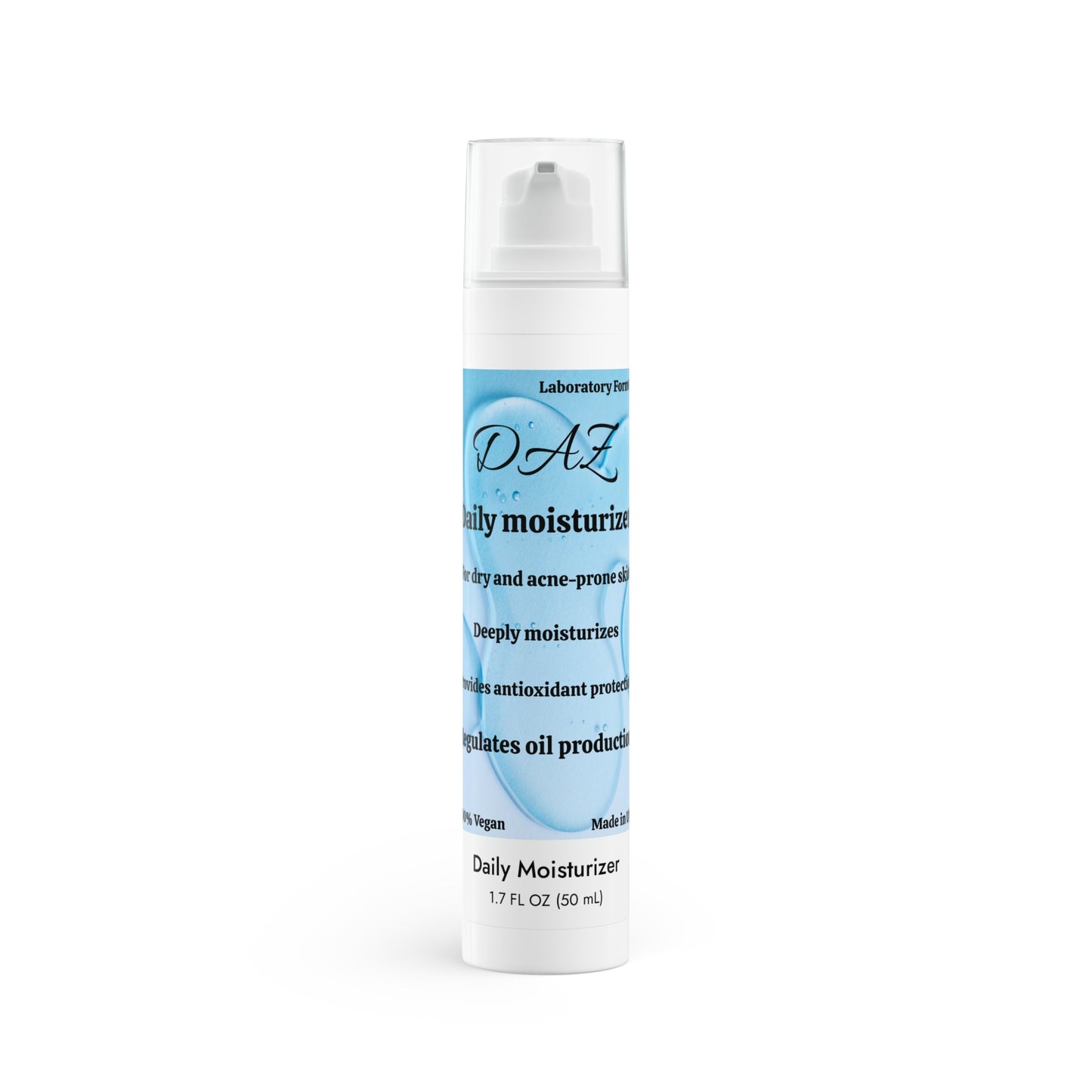 Hidratante diario DAZ, 1.7 oz