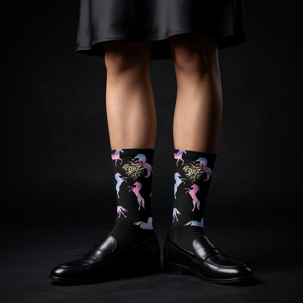 DAZMOND® "Celestial Equine" Premium Socks