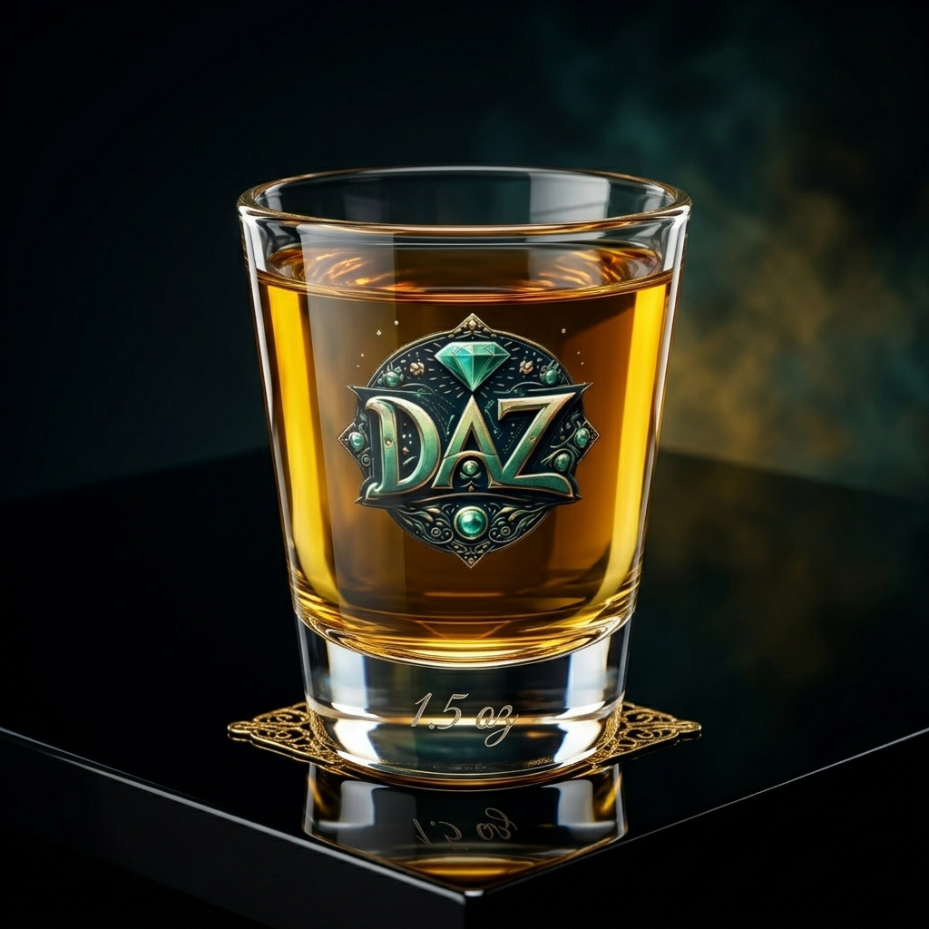 DAZMOND® "Shot of Spirit" Glass