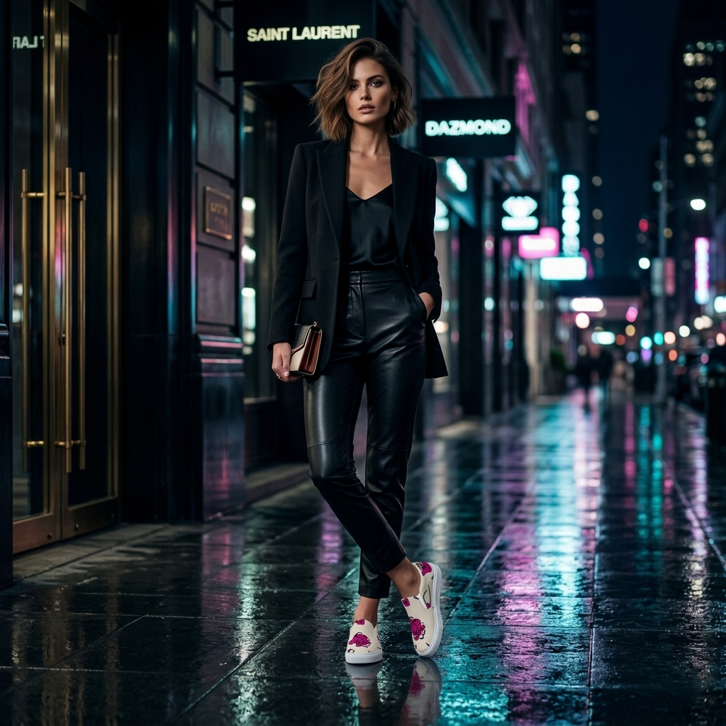 DAZMOND® "Grace Glide" Luxury Slip-On